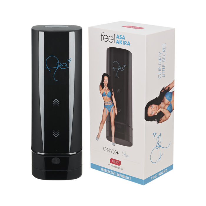 Kiiroo Asa Akira Onyx+ Experience Male Masturbator