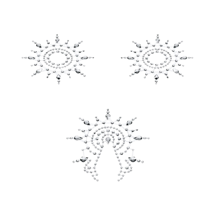 Petits Joujoux Gloria Breast and Pubic Jewellery - Silver