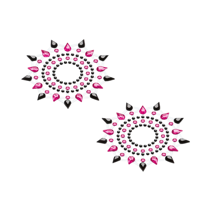 Petits Joujoux Gloria Breast Jewellery - Black and Pink
