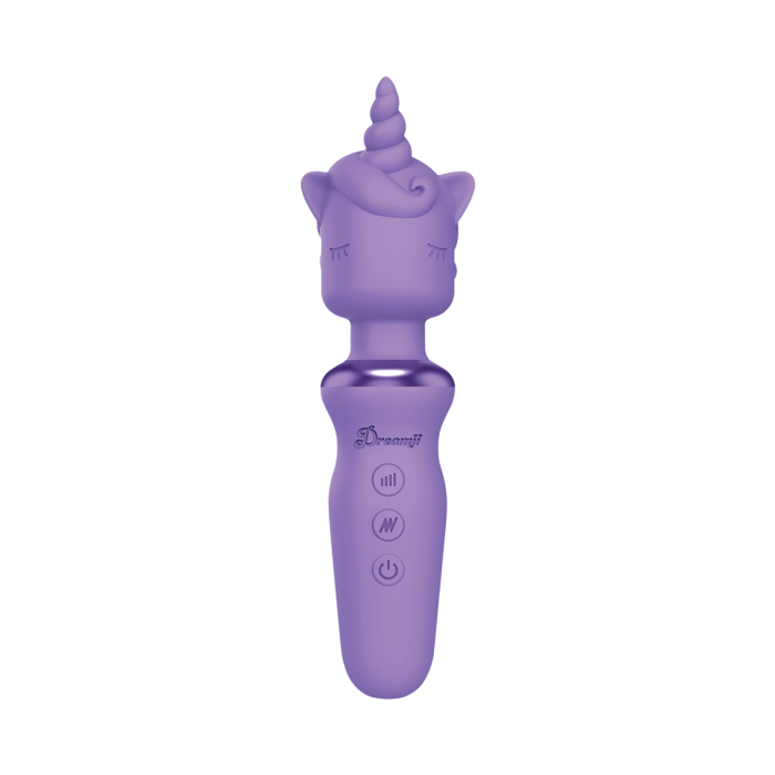 The Dreamii Unicorn Wand Vibrator is a colourful massage wand created for clitorous massage and intimate pleasure.