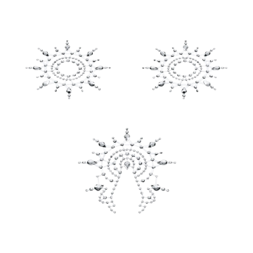 Petits Joujoux Gloria Breast and Pubic Jewellery - Silver