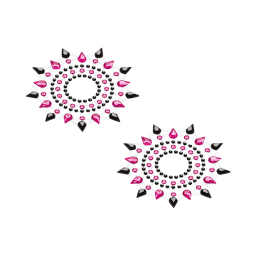 Petits Joujoux Gloria Breast Jewellery - Black and Pink