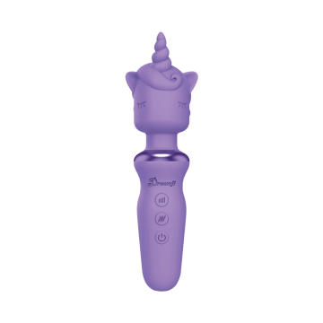 The Dreamii Unicorn Wand Vibrator is a colourful massage wand created for clitorous massage and intimate pleasure.