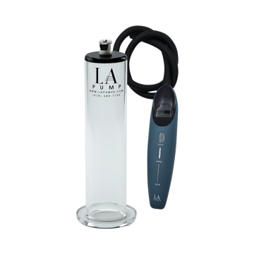 LA Pump penis pumps package with a precision penis pump cylinder for personalised enhancement.