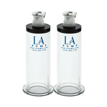 LA Pump nipple enlargement pump cylinders crafted for effective nipple play and comfort.