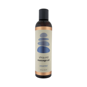 Sliquid Natural massage oils made for smooth skin contact and a relaxing aromatherapy massage.