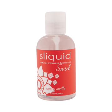Explore sweet lube flavours with Sliquid Swirl Cherry Vanilla sex lube and flavoured lubricant.