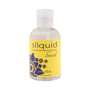 Sliquid Swirl flavored lube combines a tasty edible lubricant with a silky water based lube.