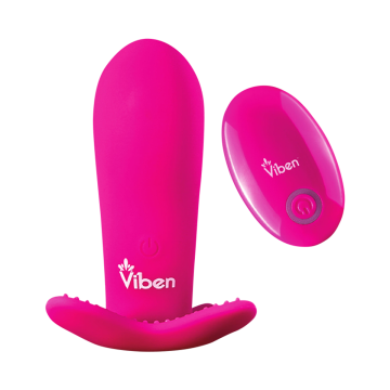 Viben Intrigue Insertable Panty Vibrator - Hot Pink