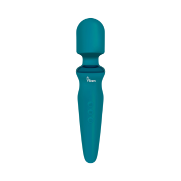 Viben Fierce Wand Massager - Ocean