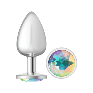Cheeky Charms metal butt plug is a cute anal plug made for fun sex toys and female sex devices.