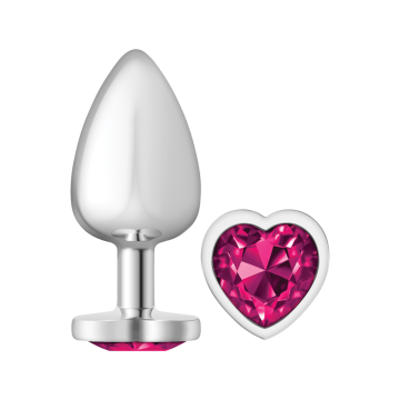 Discover pleasure with the Cheeky Charms Anal Butt Plug by Viben Toys — a metal butt plug made for playful couples.