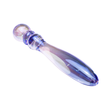 Discover one of the best sex toys for couples with this elegant glass dildo designed for G spot pleasure.