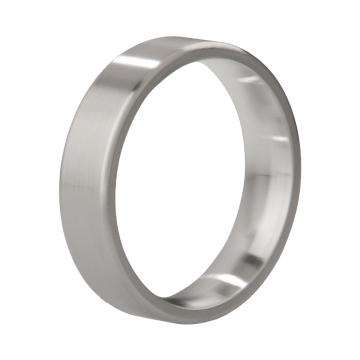 Discover the best cock ring with Mystim The Duke, a stainless steel cockring and couples ring for shared pleasure.