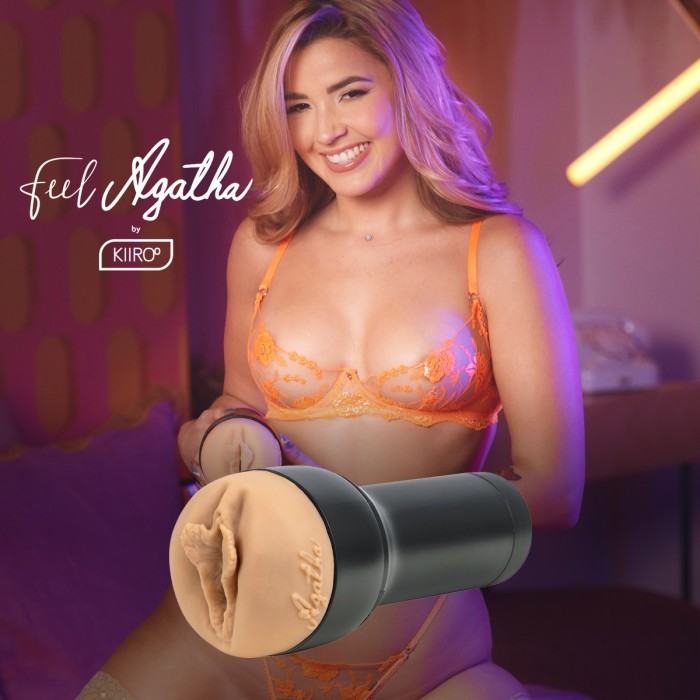 Explore the pornstar fleshlight world with this lifelike male masturbator and cock stroker from kiiroo FeelStars.