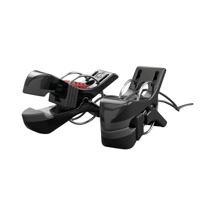 Mystim Barry Bite estim nipple clamps deliver intense electro stimulation for labia clamps and BDSM nipple toys lovers.