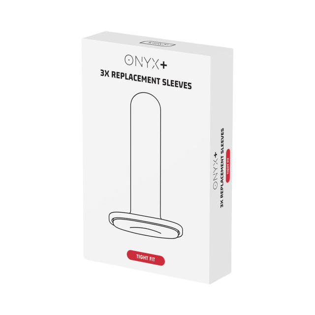 Kiiroo Onyx+ Replacement Sleeve Tight Fit - 3 Pack