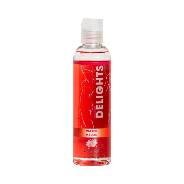 WET WARMING DELIGHTS Watermelon Flavoured Personal Lubricant 118ml