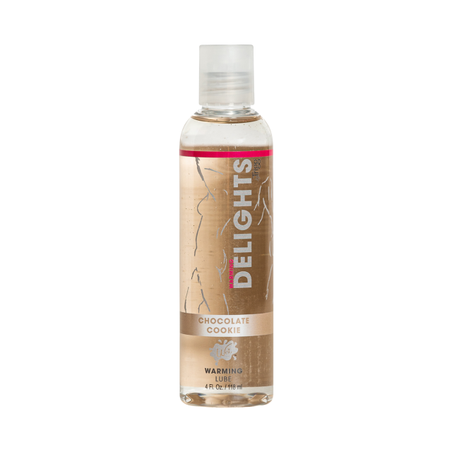 WET WARMING DELIGHTS Chocolate Cookie Flavoured Sex Lube 118ml