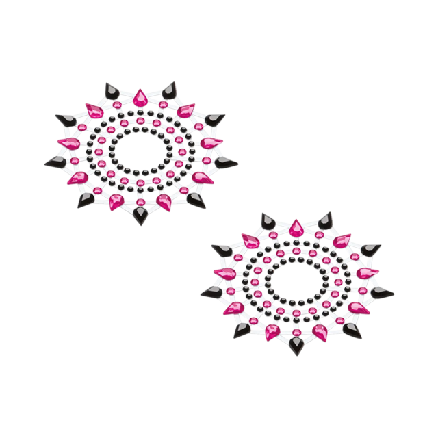 Petits Joujoux Gloria Breast Jewellery - Black and Pink