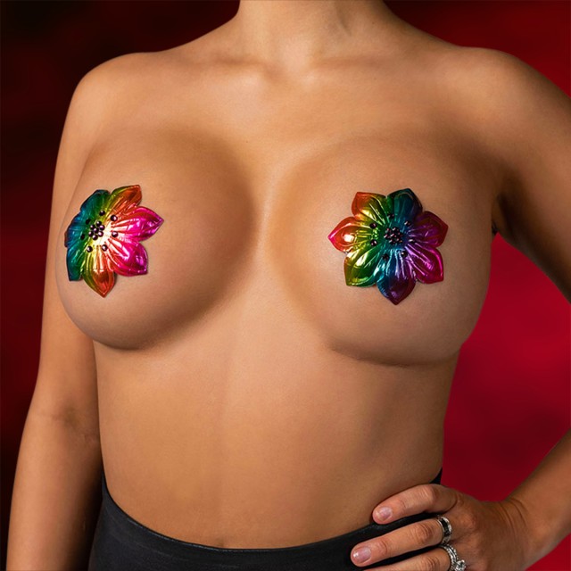 Blissidys Key West Designer Silicone Nipple Covers - Pride Dress