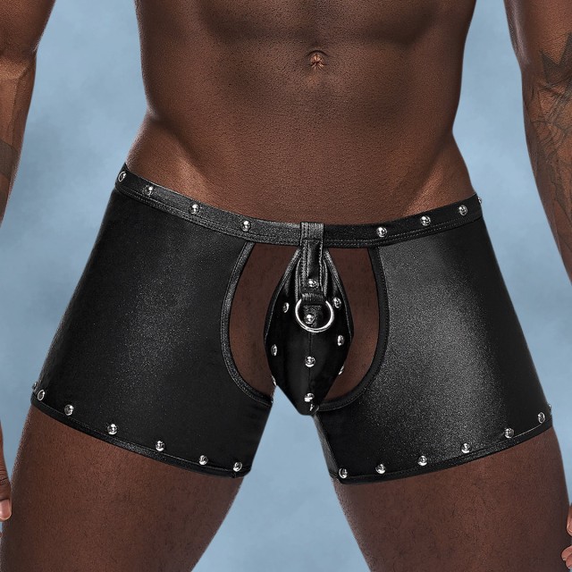 Male Power Poseidon Men's G-String and Crotchless Open Back Shorts