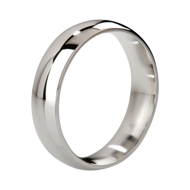 The Earl Cock Ring - Polished Stainless Steel