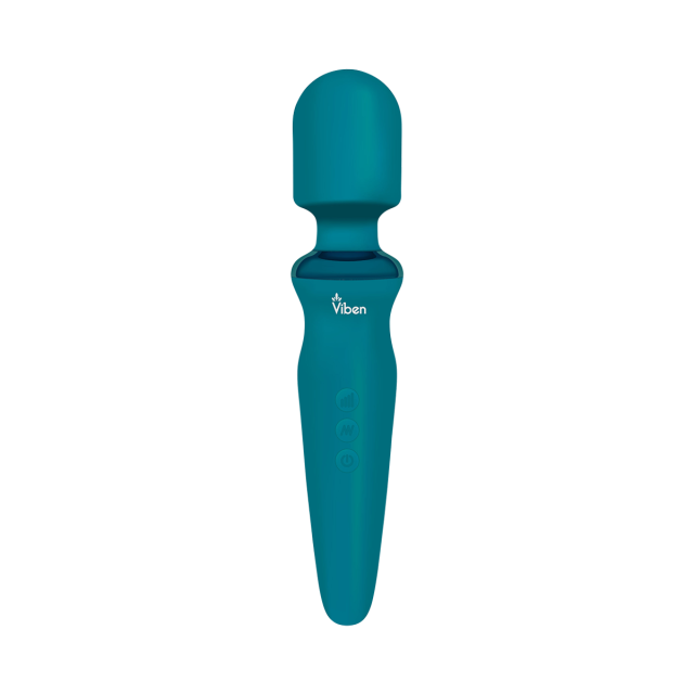 Viben Fierce Wand Massager - Ocean