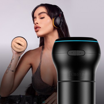 Kiiroo PowerBlow & Feel Victoria June Mouth Stroker Combo Set