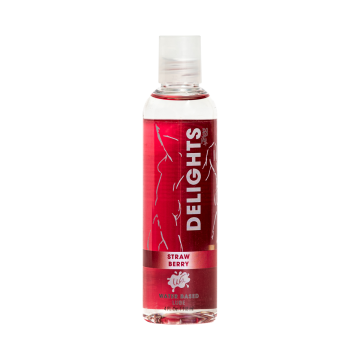 WET DELIGHTS Strawberry Flavoured Lubricant 118ml