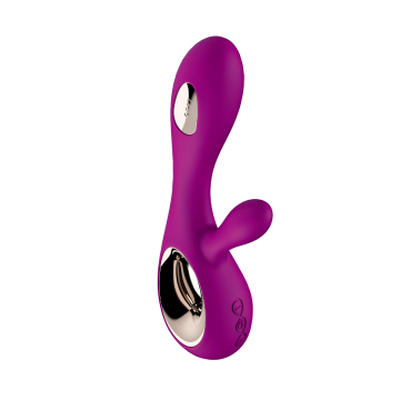 LELO SORAYA Wave rabbit vibrator delivers clitoral stimulation with sensual come hither motion.