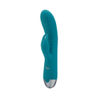 Viben Alluring Come Hither Rabbit Vibrator - Ocean