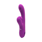 Viben Zazzle Thumping Clitoral & G-Spot Rabbit Vibrator with Clitoral Suction - Berry