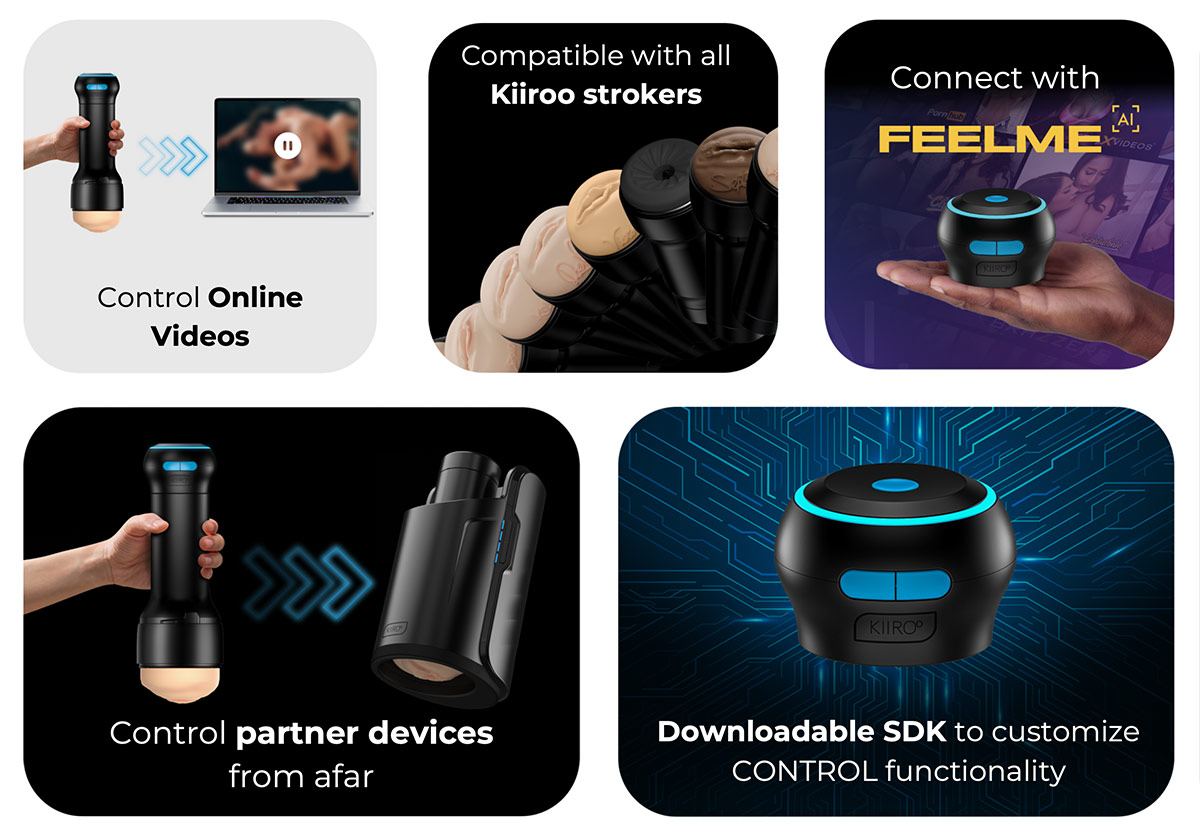 Kiiroo Control - Mens Stroker Accessory