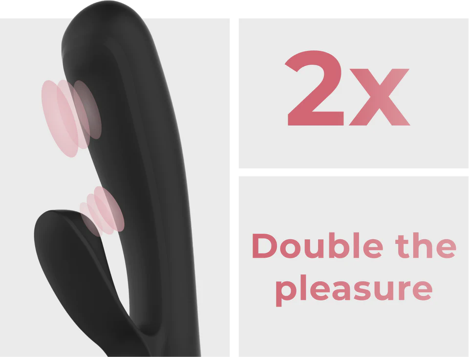 Kiiroo Ohmibod Fuse Black - Double The Pleasure