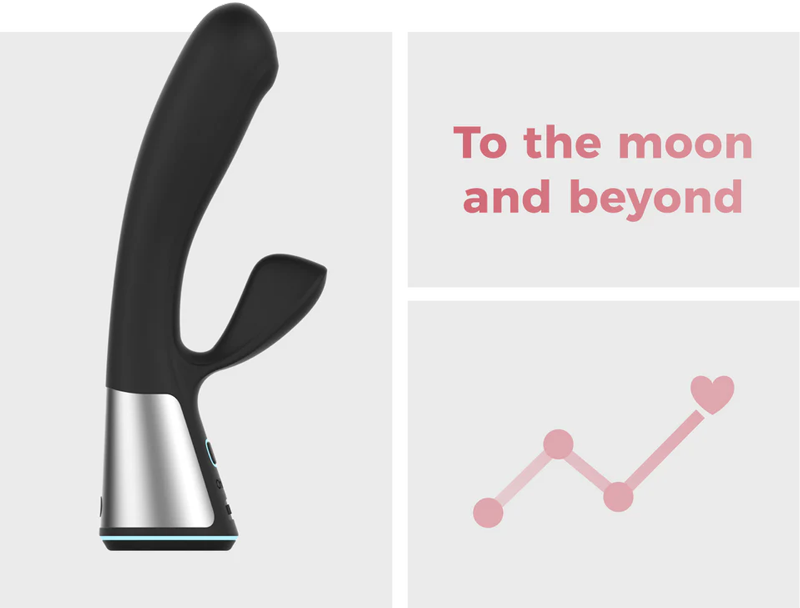 Kiiroo Ohmibod Fuse Black - To The Moon and Beyond