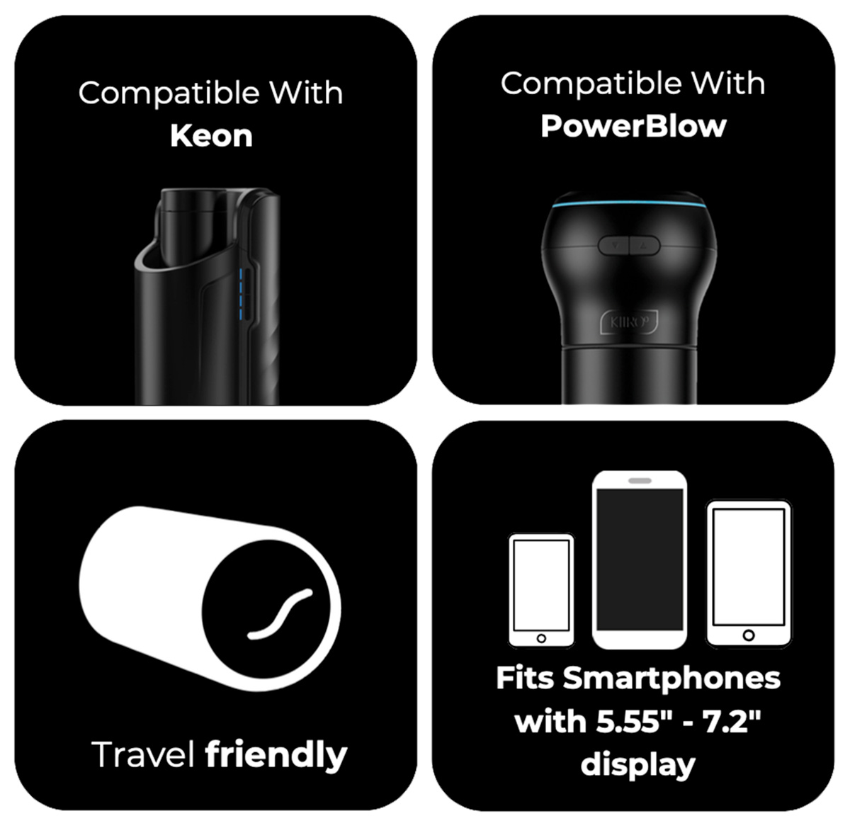 Kiiroo VR Headset Features