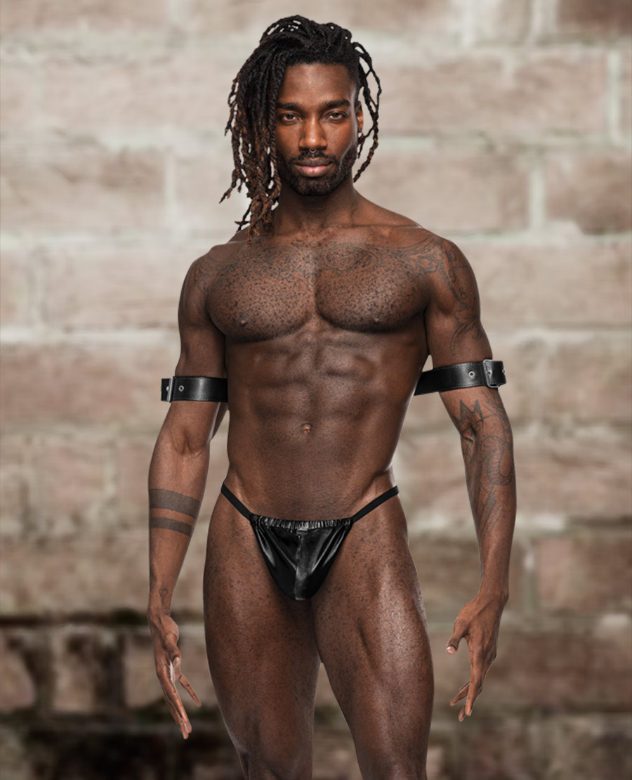 Liquid Onyx Posing Strap Male G-String