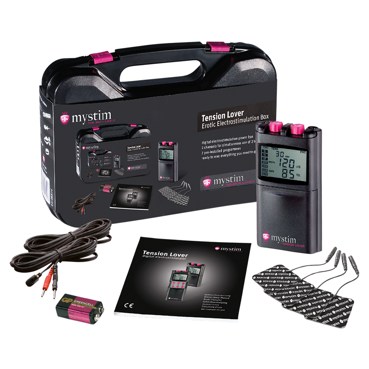 Mystim Tension Lover Digital E-Stim Unit