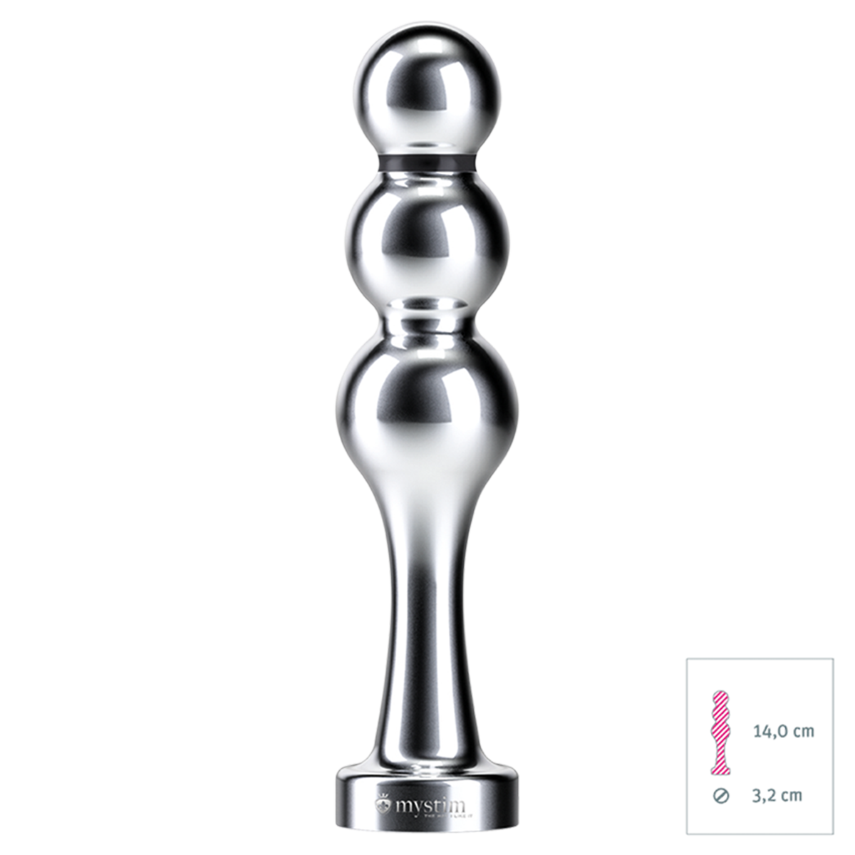 Mystim Bold Boris Estim Ball Dildo