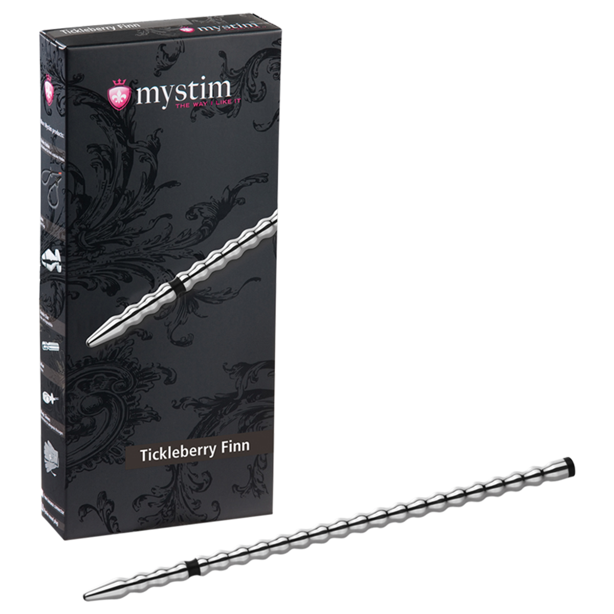 Mystim Tickleberry Finn E-Stim Urethral Sound - 8mm