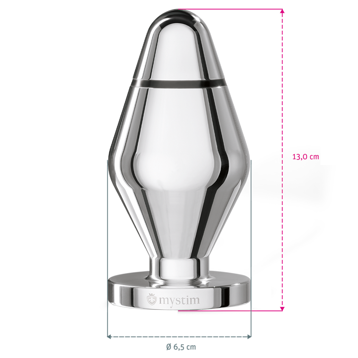 Mystim Big John Estim Butt Plug Dimensions