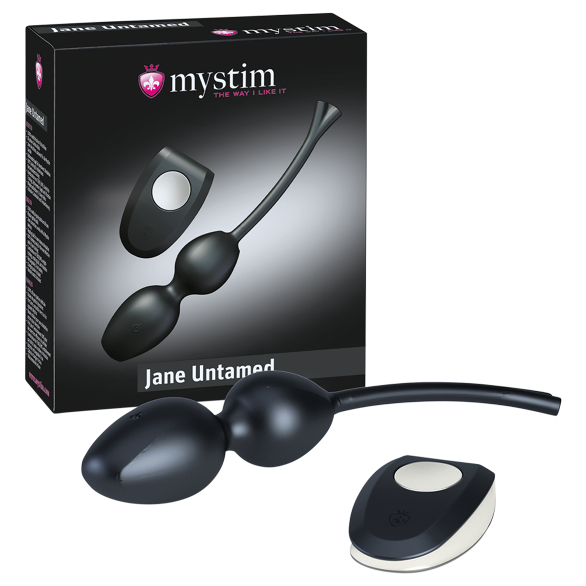 Mystim Jane Untamed E-Stim & Vibrating Geisha Balls