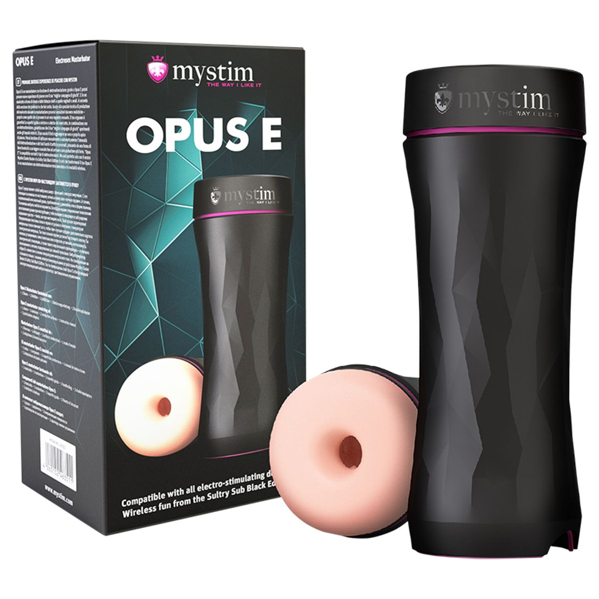 Mystim Opus E Estim Masturbator - Donut