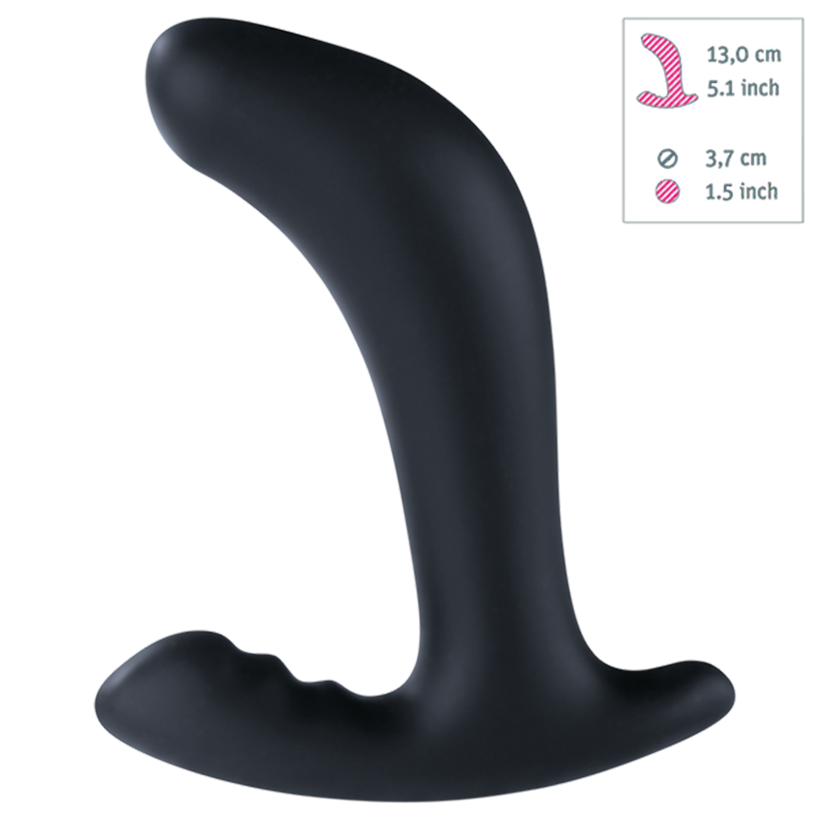 Mystim Twisting Tom Prostate Stimulator Dimensions