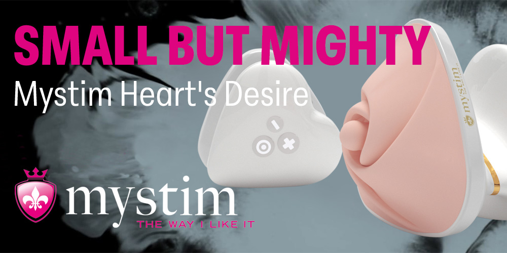 Mystim Heart's Desire Lay On Vibrator - Small But Mighty