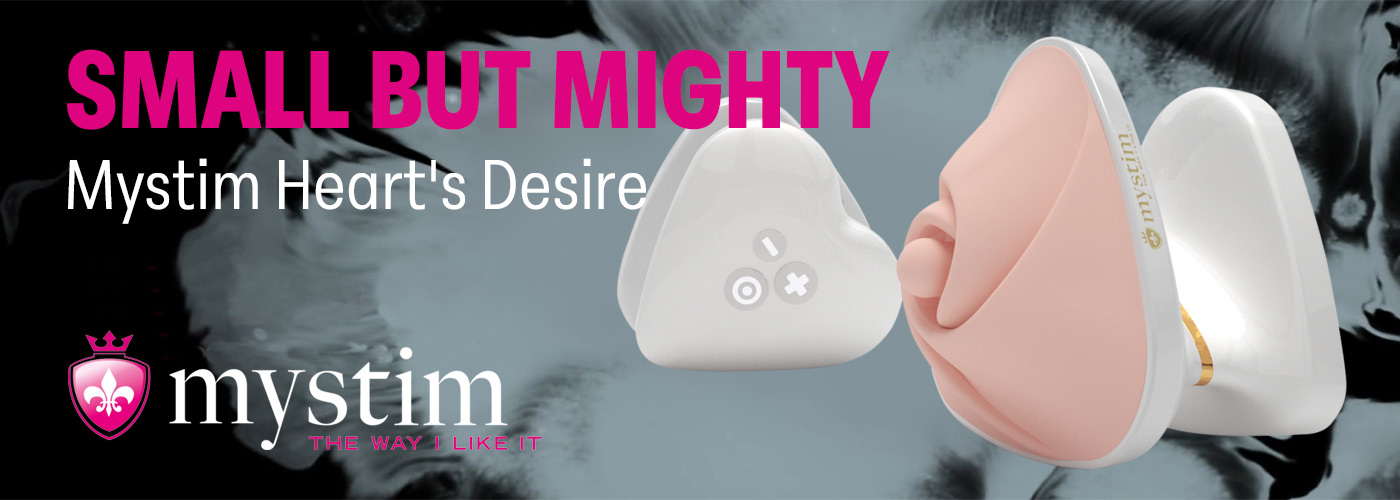 Mystim Heart's Desire Lay On Vibrator - Small But Mighty