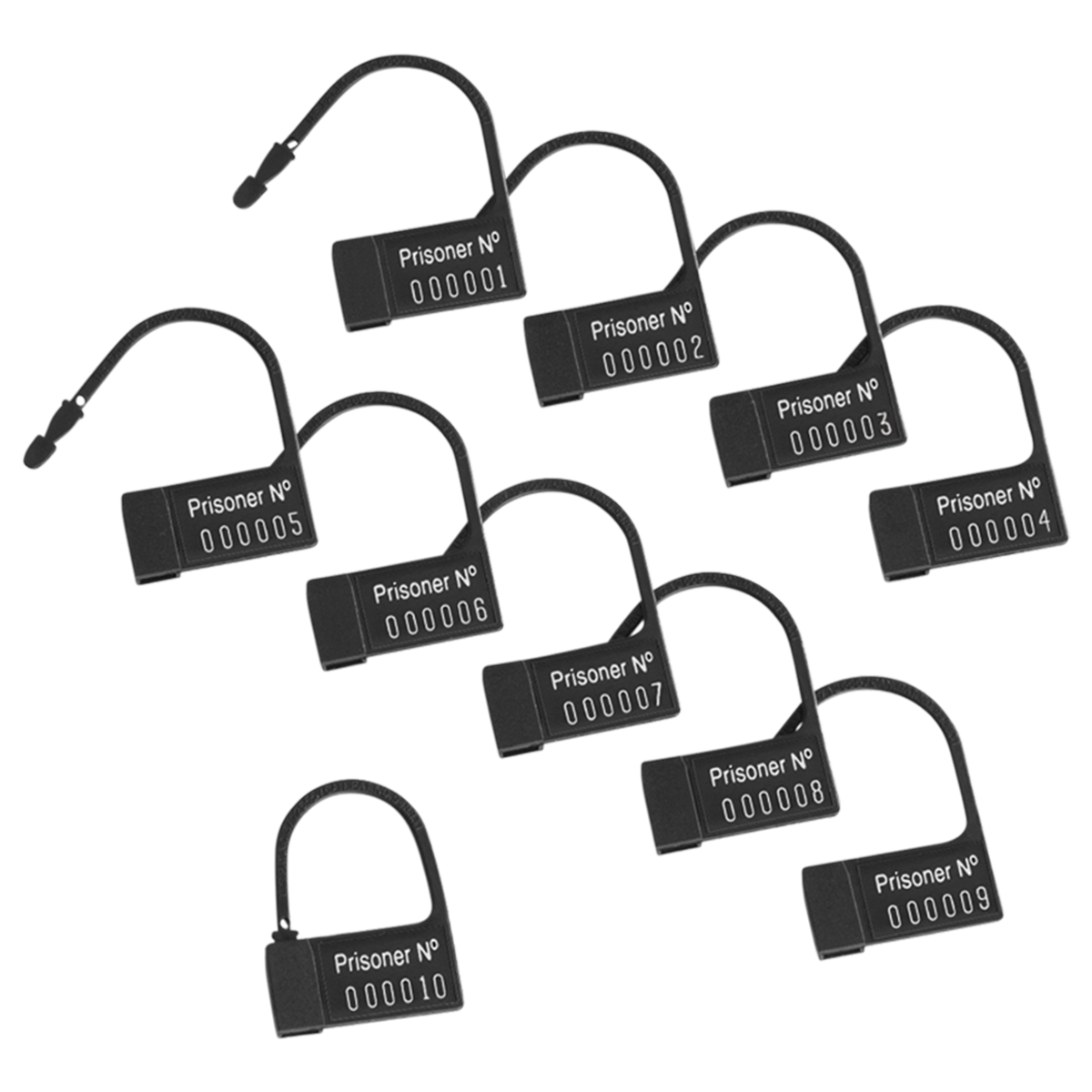 Mystim Plastic Prisoner Seals - For Pubic Enemy Estim Cock Cage