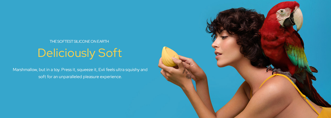 Explore sex toys for women with Biird Evii, a sleek clit vibrator and clitoris stimulator for solo or couples play.