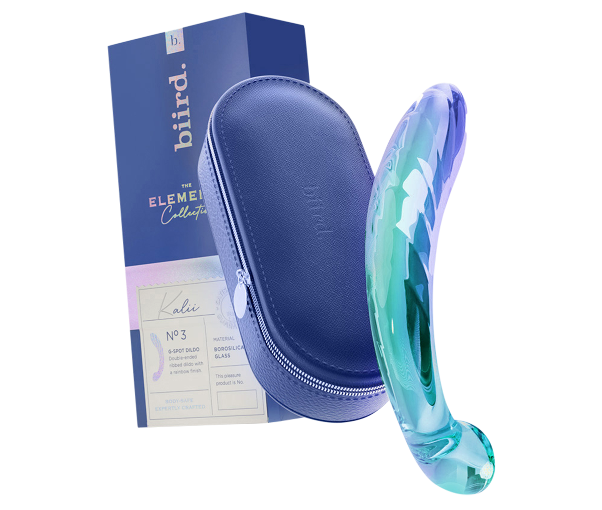 Discover double sided dildo bliss with Biird Kalii &ndash; one of the finest glass sex toys for couples and solo play.